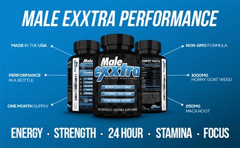 Male Exxtra Ultimate Pills Testosterone Booster For Men Formula