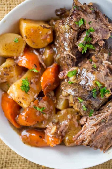 Sunday family dinner crock pot apple cider pork roast! Ultimate Slow Cooker Pot Roast - Dinner, then Dessert