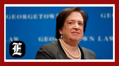 justice elena kagan expects supreme court leak investigation update by end of month youtube