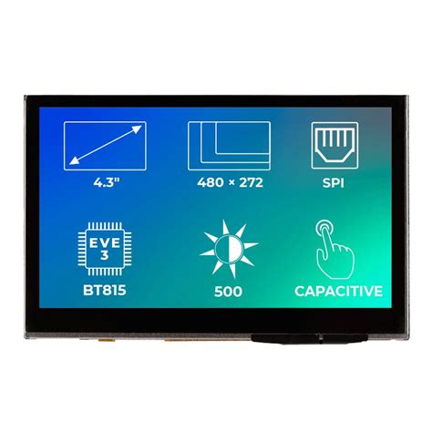 Factory Direct 43 Inch Tft Display With Capactive Touch Screen