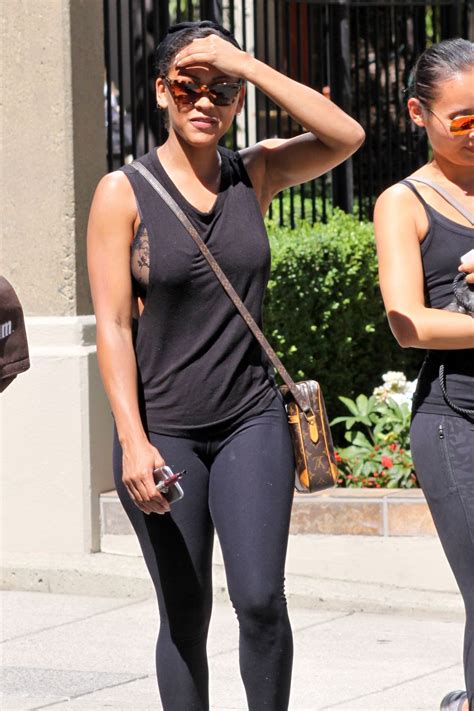 Meagan Good Street Style Out In Vancouver July 2015 Celebmafia