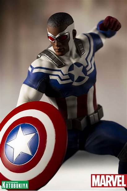 Sam Wilson Captain America Kotobukiya Statue Artfx