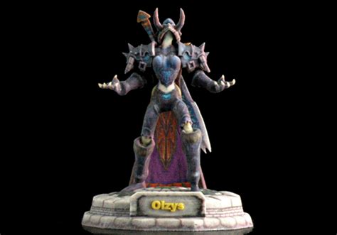 3d Print Your Own Personalized World Of Warcraft Characters 3d
