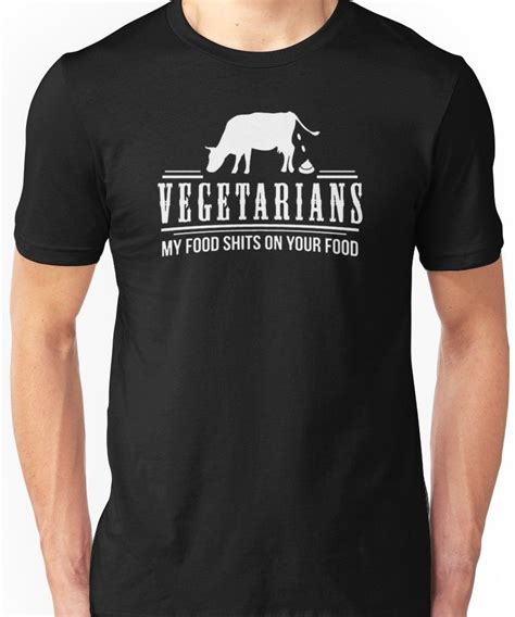 Funny Vegetarian Joke Essential T Shirt By Danendracute Classic T Shirts T Shirt Vegetarian
