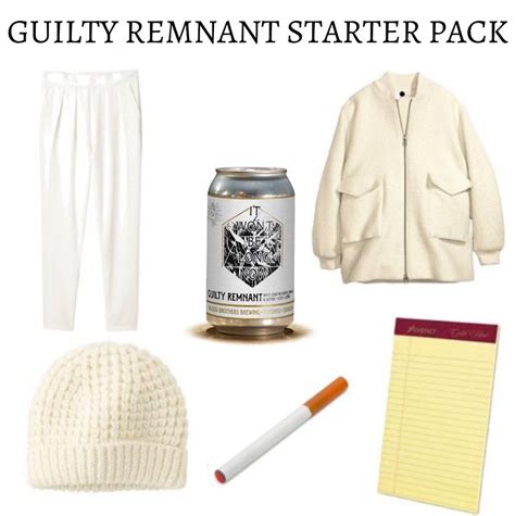 Guilty Remnant Starter Pack Available At Blood Brothers Brewing In