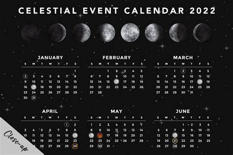 Calendario 2022 In Una Pagina Calendario Lunare
