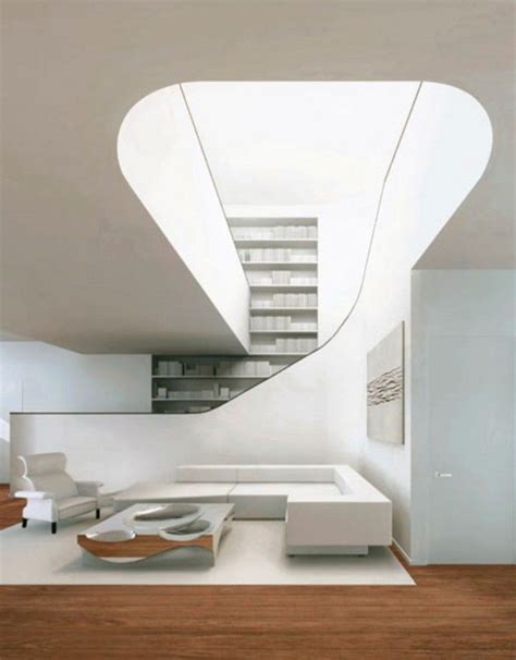 15 Heroic Futuristic Minimalist Living Room Design Dengan Gambar