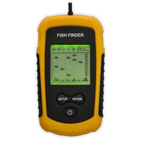 Sonar Fishfinder 100 M Portable Depth Finder Fishing Device At The