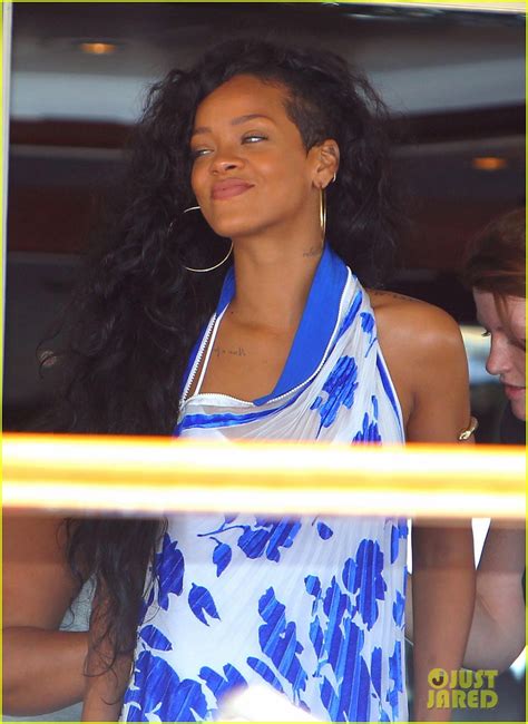 Rihanna Leaves The Latitude Photo 2693892 Rihanna Pictures Just