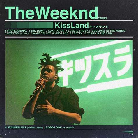 Kiss Land The Weeknd Cover Art