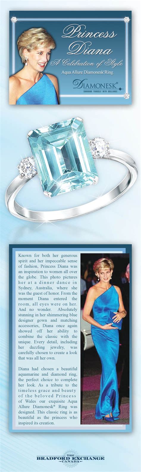 We've tracked down some fabulous faux lookalikes of meghan markle's aquamarine cocktail ring. 380 best images about PRINCESS DIANAS JEWELS on Pinterest