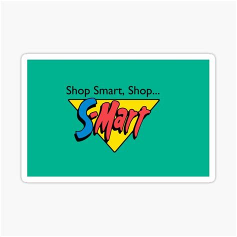 Shop Smartshop S Mart Sticker For Sale By Newnomads Redbubble