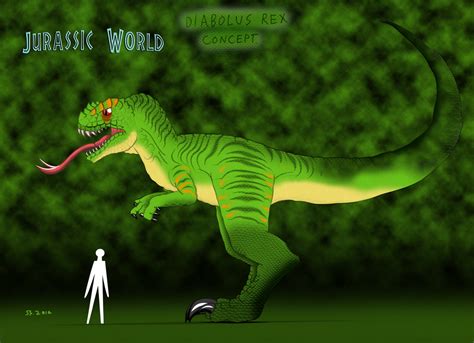 Jurassic World Diabolus Rex Concept By Dslayerminster On Deviantart