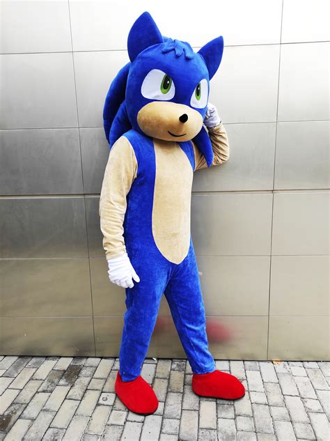 Buy Sonic Mascot Costume Sonic The Hedgehog Party Mascot Online In