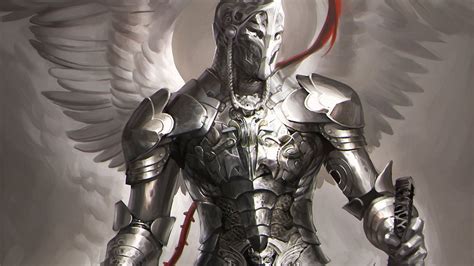 Anime Male Angel Armor Holy Angel Warrior Holy Angel Warriors