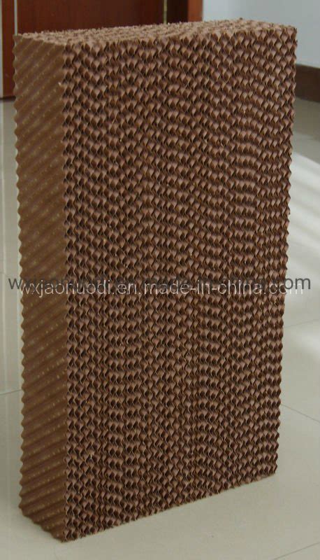 Brown Color Evaporative Cooling Pad Greenhouse Cooling Pad China