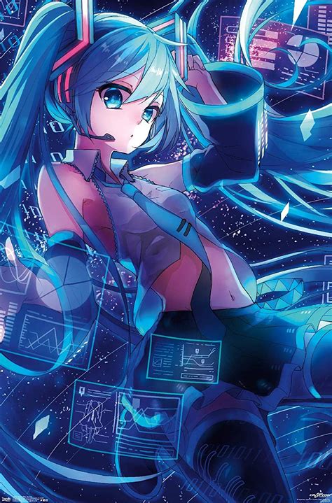 Hatsune Miku Poster 115x165 Other Anime Collectibles Japanese Anime