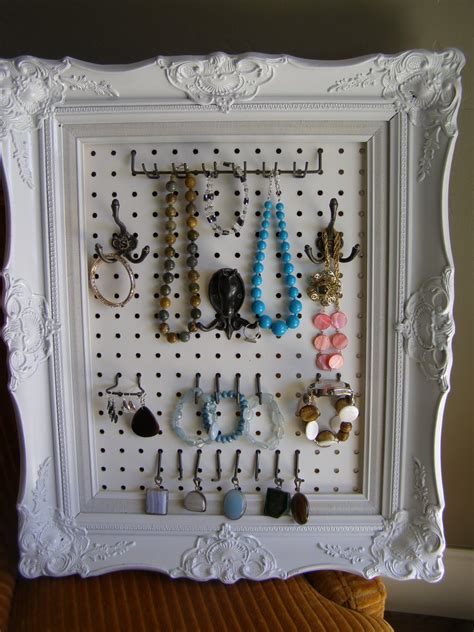 Here we'll give you the best diy pegboard ideas to try at home right now! Make Your Own Pegboard Jewelry Display - HomesFeed