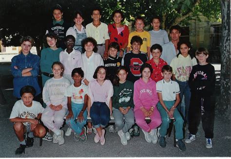Photo de classe 5ème de 1988, Collège Marie Curie  Copains d'avant