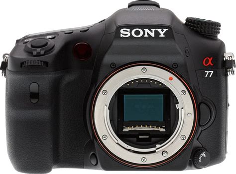 Sony A77 Review Specifications