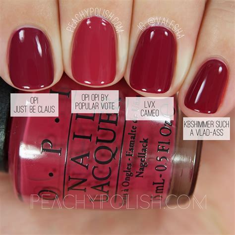 Opi Opi By Popular Vote Washington Dc Collection Comparisons