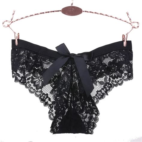Women Briefs Sexy Lace G String Lace Panties Low Rise Breathable