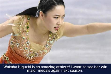 figure skating confessions — “wakaba higuchi is an amazing athlete i want to