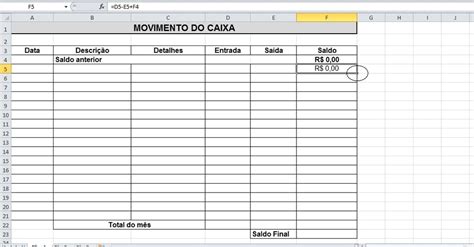 Livro De Caixa No Excel Saiba Como Controlar Os Gastos Da Empresa