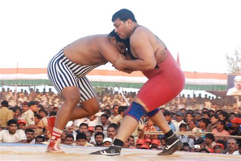Kushti Traditional Indian Wrestling Maharashtra Wrestling