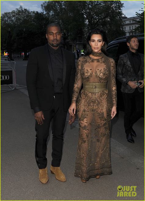 Kim Kardashian And Kanye West Have Date Night At Vogue 100 Gala Photo