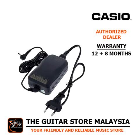 Casio Ad A12150lw 12v Keyboard Adaptor The Guitar Store