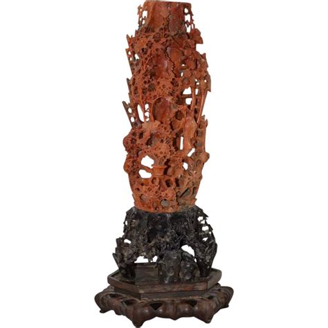 Finely Detailed Chinese Soapstone Carving At Rubylane