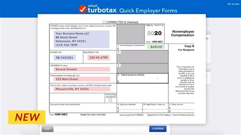 How To File The New Form 1099 Nec For Independent Contractors Using