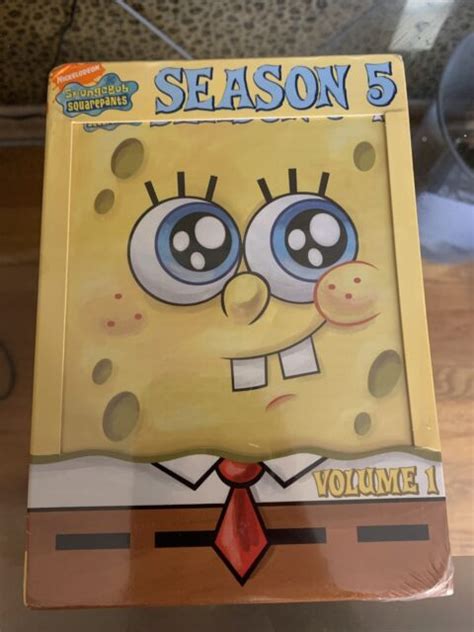 Spongebob Squarepants Season 5 Volume 1 Dvd 2007 2 Disc Set For