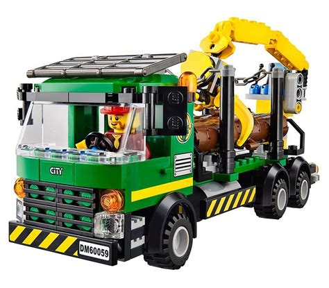 Lego City 60059 Pas Cher Le Camion Forestier