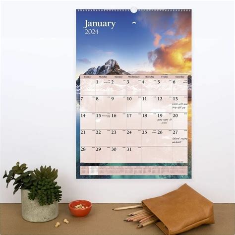 At A Glance Scenic Wall Calendar Calendars And Refills Acco Brands