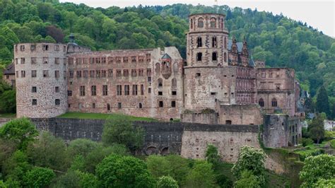 Heidelberg Castle Full Hd Wallpaper And Background Image 1920x1080