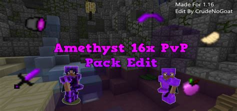 Galaxy Purple 32x Mcpe Pvp Texture Pack Fps Friendly D68