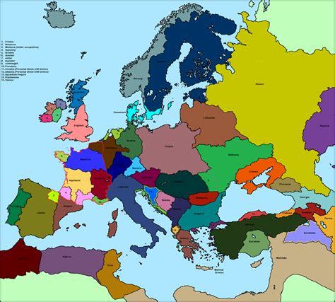 Alternate Europe 1450ac Holy French Empire By Bolter21 On Deviantart