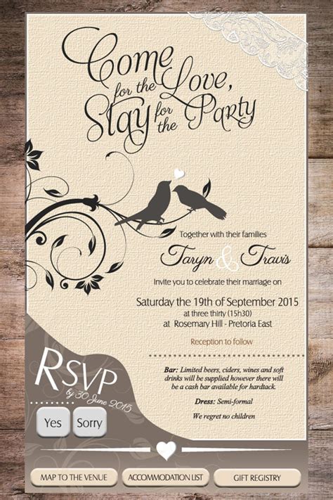 Invitation card maker is your online solution to every event. Wedding E-Invites - Home of Email & WhatsApp Invitations