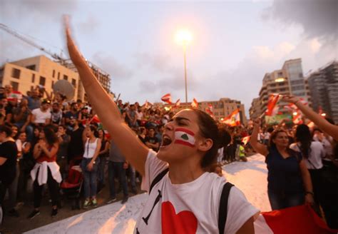 Mass Protests Persist In Lebanon As Local Media Reports Well Over 1