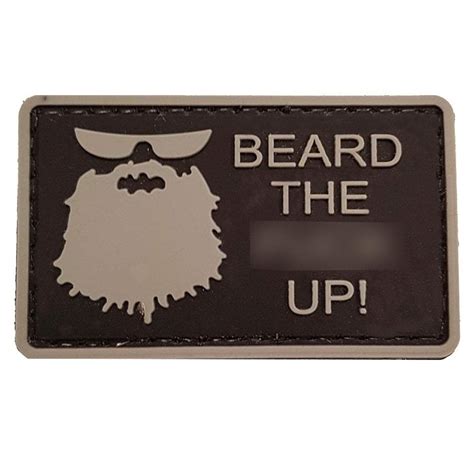 Beard The Fk Up Morale Patch — Uk
