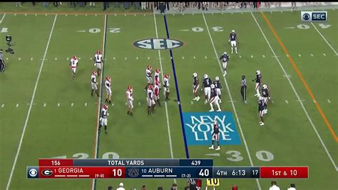 Auburn Defense Dances Before Play In Rout Of Georgia Youtube