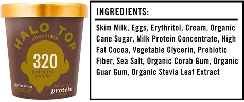 33 Ice Cream Ingredients Label Labels Database 2020