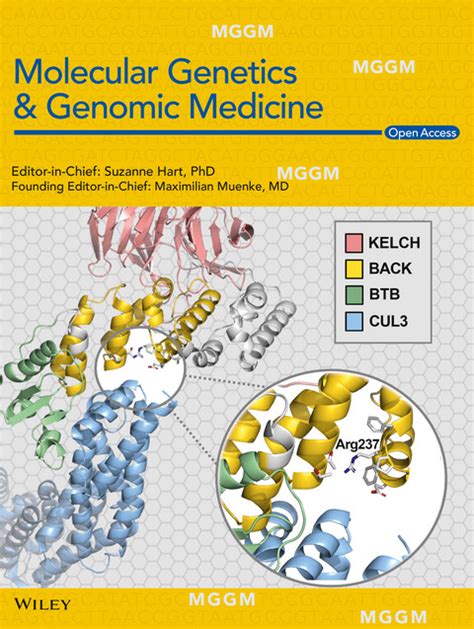 Molecular Genetics And Genomic Medicine Vol 8 No 4