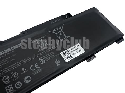 New 266j9 Battery Fits For Dell G3 15 3590 Ins 15pr 1545w 1548br 1645w