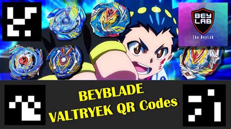 Beyblade Sword Valtryek QR Code