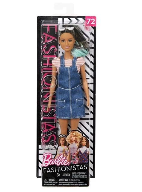 Poup E Barbie Fashionistas Salopette Mattel Poup E Achat Prix