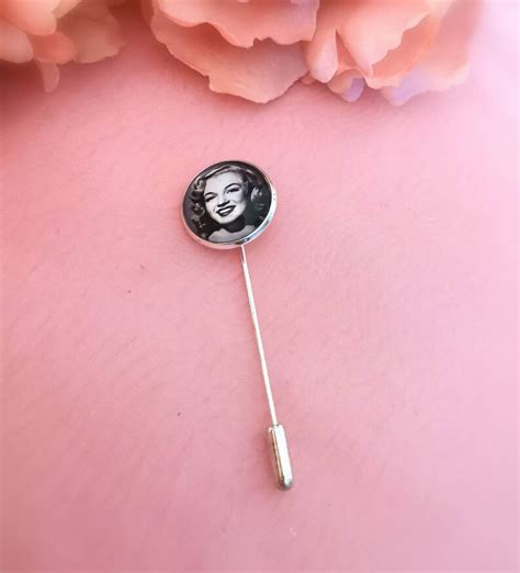 Groom Photo Silver Lapel Pin Memorial Picture Boutonniere Etsy Uk