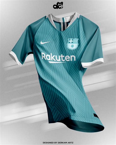 Fc Barcelona Third Kit New Logo 201920